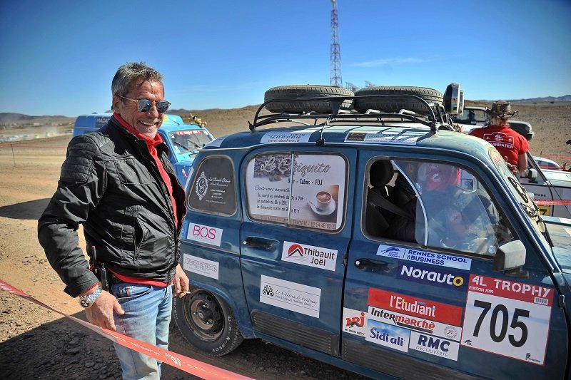 Charity rally raid organiser Jean-Jacques Rey passes