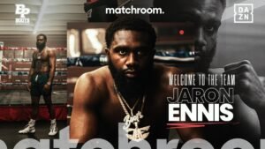 Jaron "Boots" Ennis Signs With Matchroom